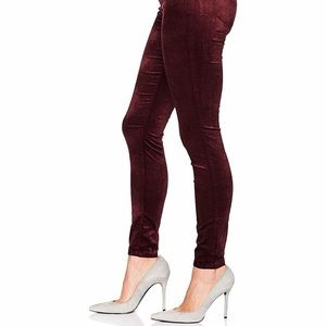7 for all mankind The ankle Skinny Velvet Jeans